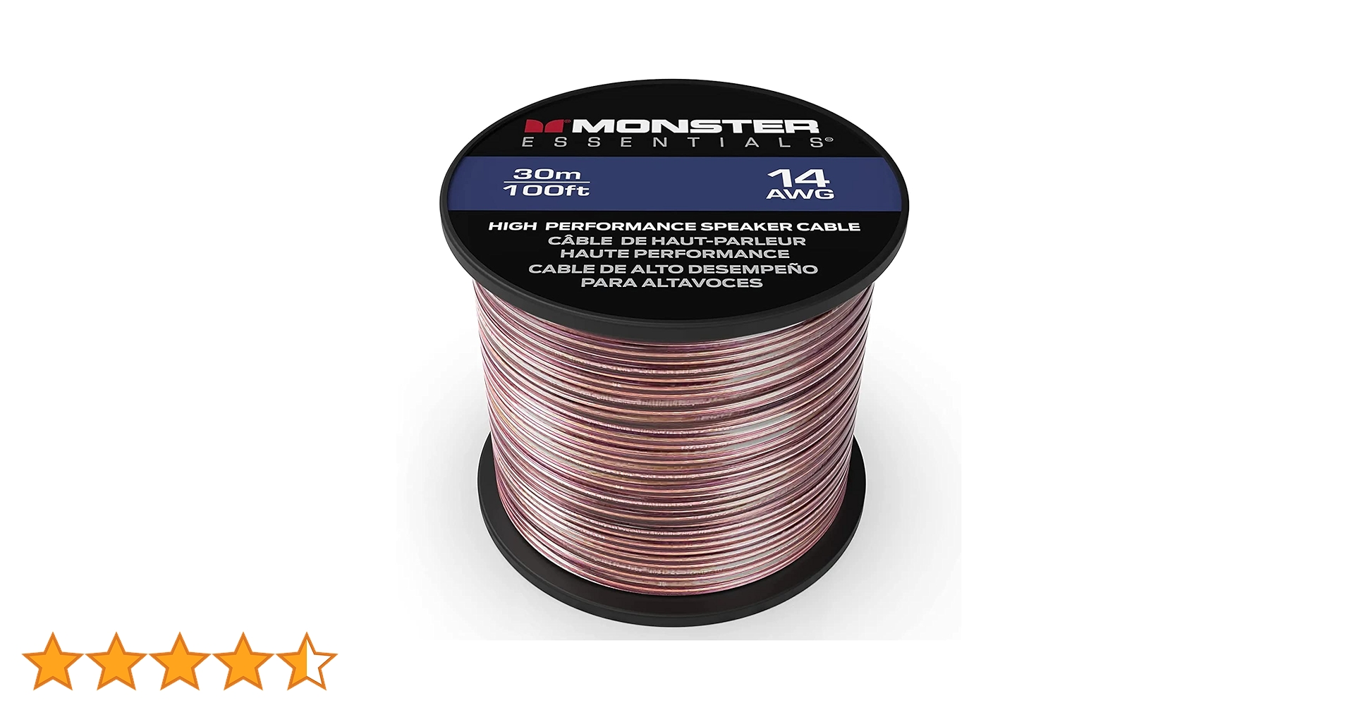 Amazon | モンスター(Monster) スピーカーケーブル 14ゲージ 1巻